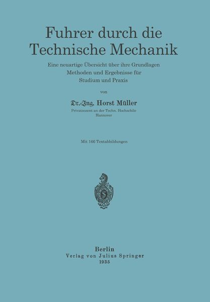 Produktbild: F&uuml;hrer durch die Technische Mechanik
