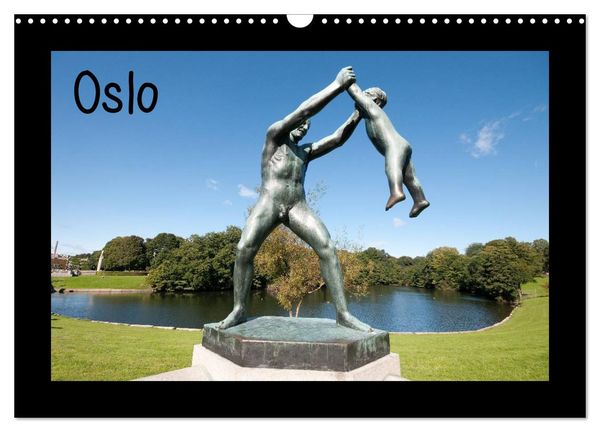 Produktbild: Oslo (Wandkalender 2026 DIN A3 quer), CALVENDO Monatskalender