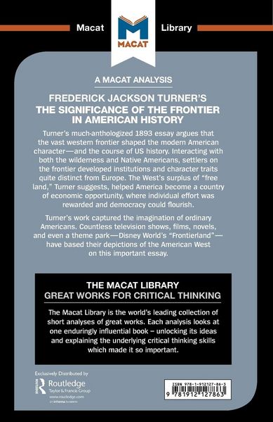 Produktbild: An Analysis of Frederick Jackson Turner's The Significance of the Frontier in American History