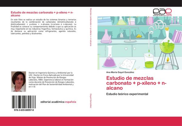 Produktbild: Estudio de mezclas carbonato + p-xileno + n-alcano
