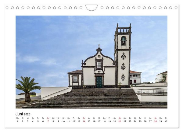Produktbild: Sao Miguel - Die ganze Vielfalt der Azoren (Wandkalender 2026 DIN A4 quer), CALVENDO Monatskalender