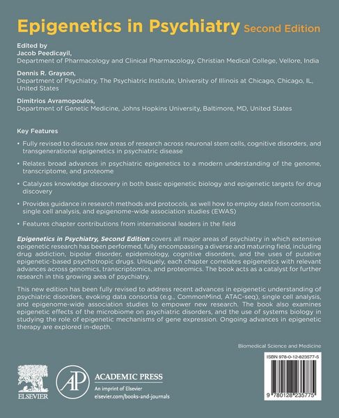 Produktbild: Epigenetics in Psychiatry