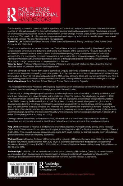 Produktbild: Routledge International Handbook of Complexity Economics