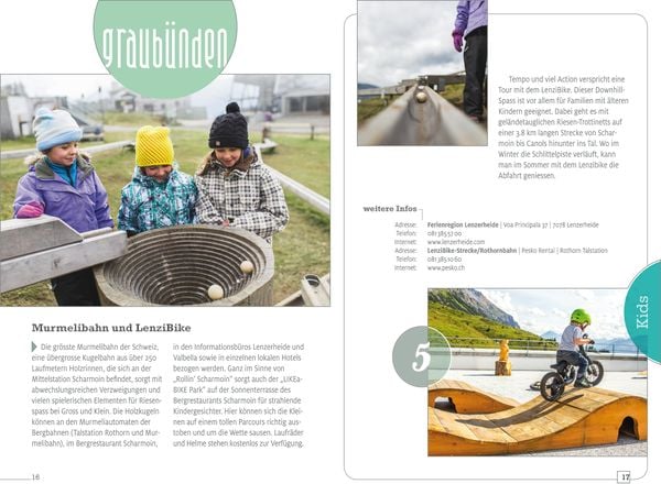 Produktbild: K&uuml;mmerly+Frey Erlebnis Schweiz Kids - Freizeitf&uuml;hrer