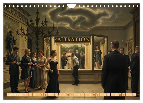 Produktbild: Unerkl&auml;rlich (Wandkalender 2026 DIN A4 quer), CALVENDO Monatskalender