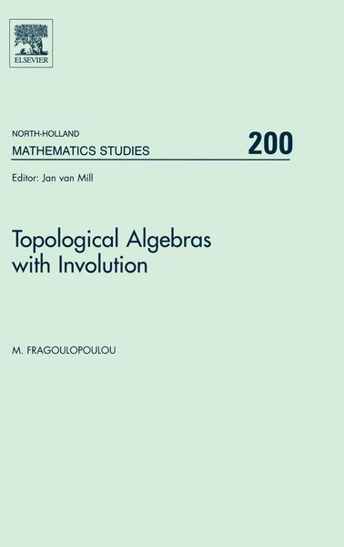 Produktbild: Topological Algebras with Involution