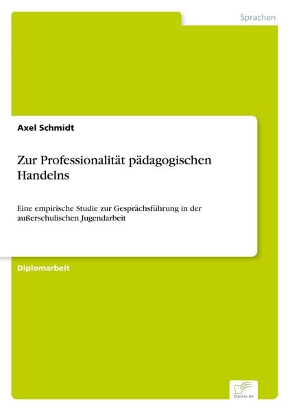 Produktbild: Zur Professionalit&auml;t p&auml;dagogischen Handelns