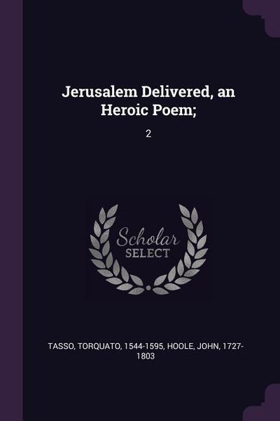 Produktbild: Jerusalem Delivered, an Heroic Poem;