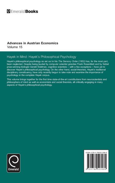 Produktbild: Hayek in Mind