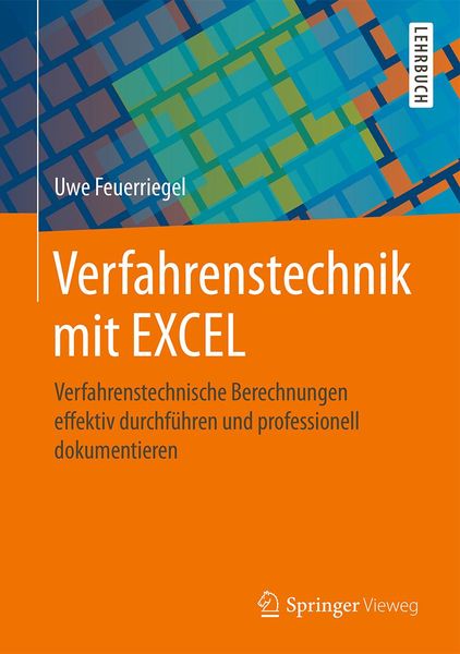 Produktbild: Verfahrenstechnik mit EXCEL