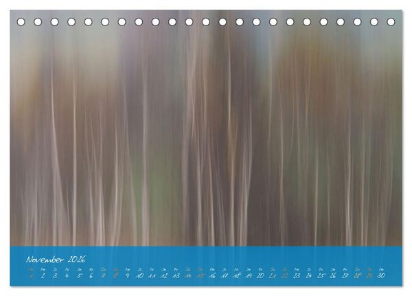 Produktbild: Natur abstrakt Farben und Strukturen (Tischkalender 2026 DIN A5 quer), CALVENDO Monatskalender