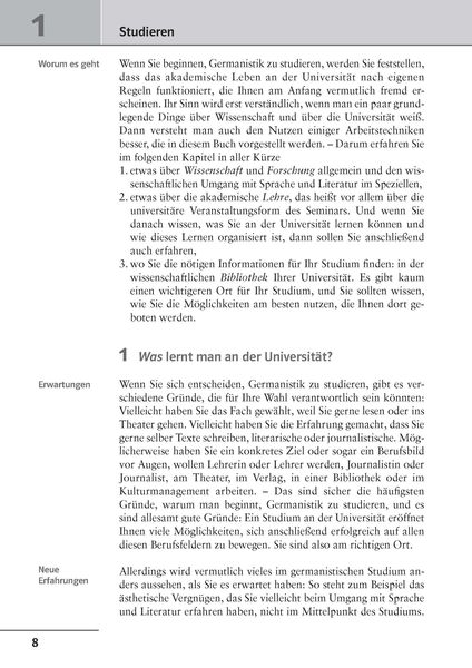 Arbeitstechniken Germanistik