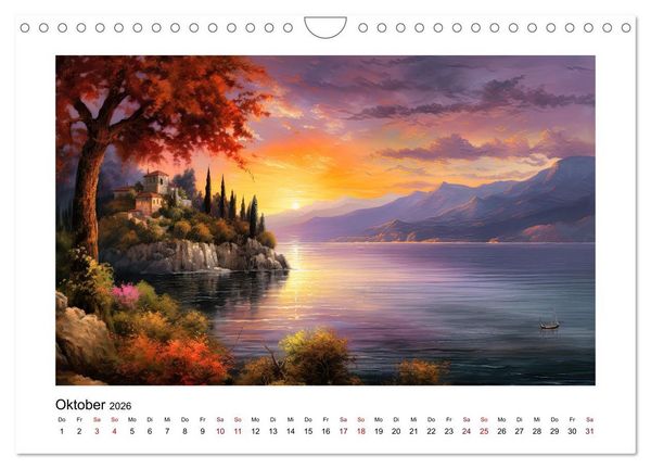 Produktbild: Lieblingssee (Wandkalender 2026 DIN A4 quer), CALVENDO Monatskalender