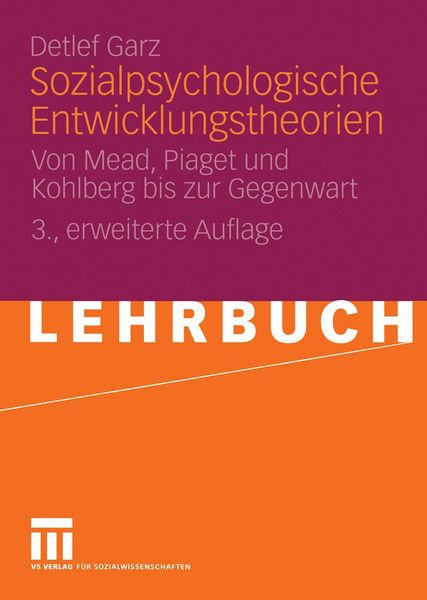 Produktbild: Sozialpsychologische Entwicklungstheorien