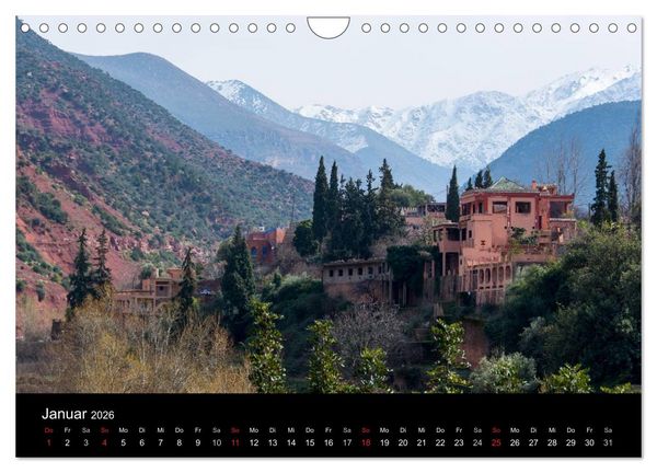 Produktbild: Marokko - Bilder einer Rundreise (Wandkalender 2026 DIN A4 quer), CALVENDO Monatskalender