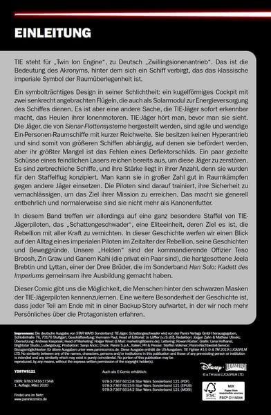 Produktbild: Star Wars Comics: Tie-J&auml;ger Schattengeschwader