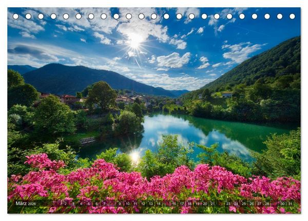 Produktbild: S O C A - T A L (Tischkalender 2026 DIN A5 quer), CALVENDO Monatskalender