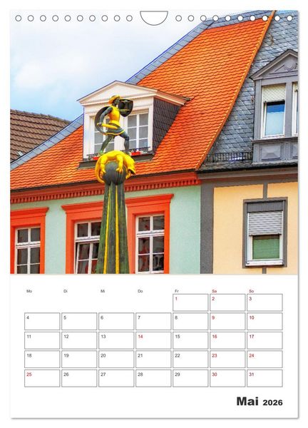 Produktbild: Stadt Speyer - Reiseplaner (Wandkalender 2026 DIN A4 hoch), CALVENDO Monatskalender