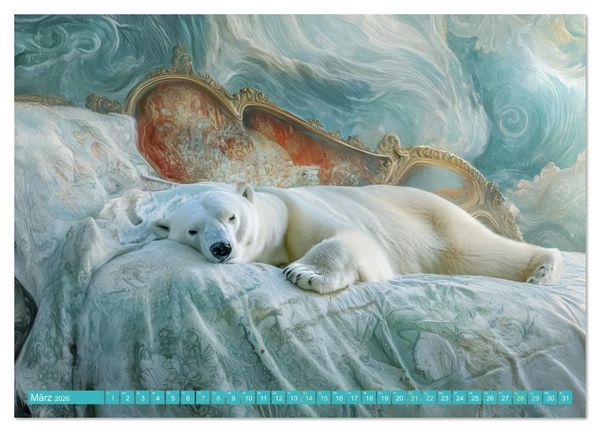 Produktbild: Traumhafte Illusionen - Imagin&auml;r und surreal (Wandkalender 2026 DIN A4 quer), CALVENDO Monatskalender