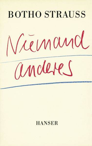 Produktbild: Niemand anderes