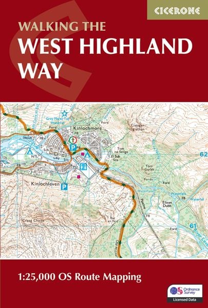 Produktbild: West Highland Way Map Booklet