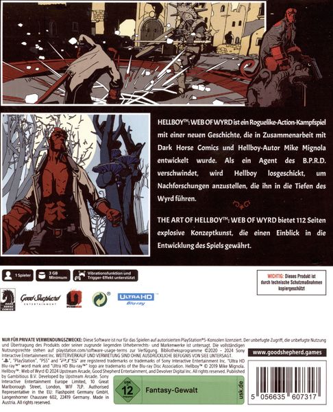 Produktbild: Hellboy - Web of Wyrd (Collector's Edition)