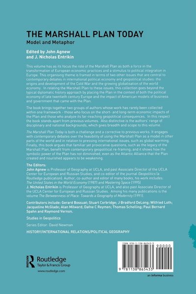 Produktbild: The Marshall Plan Today