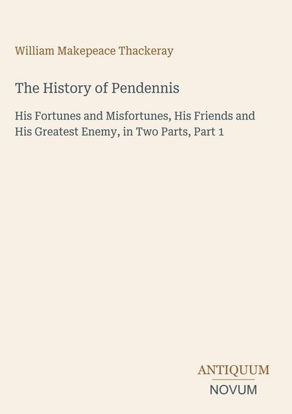 Produktbild: The History of Pendennis