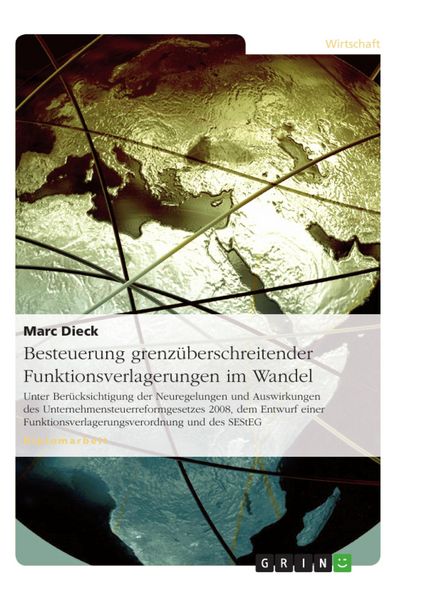 Produktbild: Besteuerung grenz&uuml;berschreitender Funktionsverlagerungen im Wandel