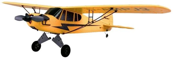 Amewi Piper J-3 CUP Gelb, Schwarz RC Modellflugzeug RtF 505mm