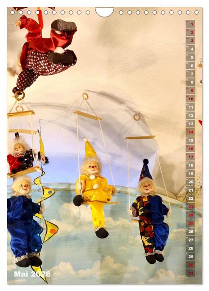 Produktbild: Leben, lachen, Narren (Wandkalender 2026 DIN A4 hoch), CALVENDO Monatskalender
