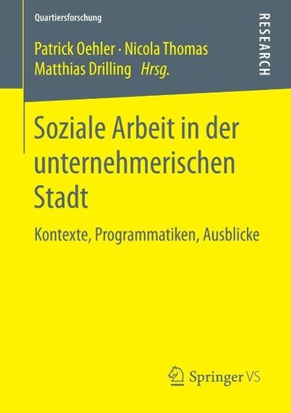 Produktbild: Soziale Arbeit in der unternehmerischen Stadt