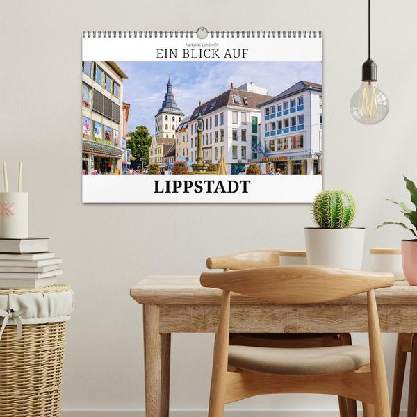 Produktbild: Ein Blick auf Lippstadt (Wandkalender 2026 DIN A3 quer), CALVENDO Monatskalender