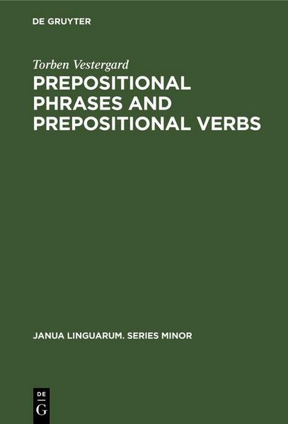 Produktbild: Prepositional Phrases and Prepositional Verbs