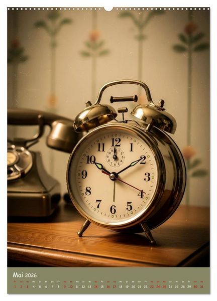 Produktbild: Vintage Moments - Klassiker f&uuml;r jeden Monat (hochwertiger Premium Wandkalender 2026 DIN A2 hoch), Kunstdruck in Hochglanz