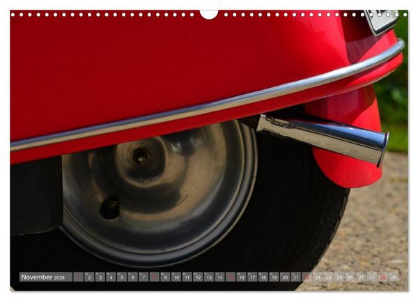 Produktbild: Messerschmitt KR 200 Kabinenroller (Wandkalender 2026 DIN A3 quer), CALVENDO Monatskalender