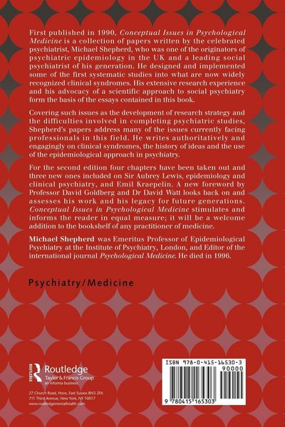 Produktbild: Conceptual Issues in Psychological Medicine