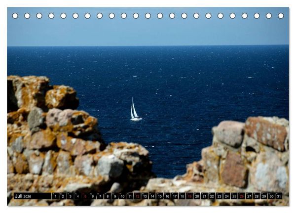 Produktbild: Bornholm - D&auml;nemark (Tischkalender 2026 DIN A5 quer), CALVENDO Monatskalender