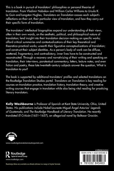 Produktbild: Translators on Translation