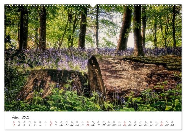 Produktbild: Romantisches Gro&szlig;britannien (hochwertiger Premium Wandkalender 2026 DIN A2 quer), Kunstdruck in Hochglanz