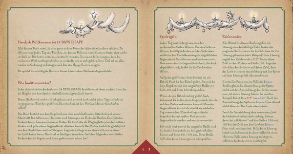 Produktbild: 24 DAYS ESCAPE &ndash; Der Escape Room Adventskalender: Scrooge und die verlorene Weihnachtsgeschichte.