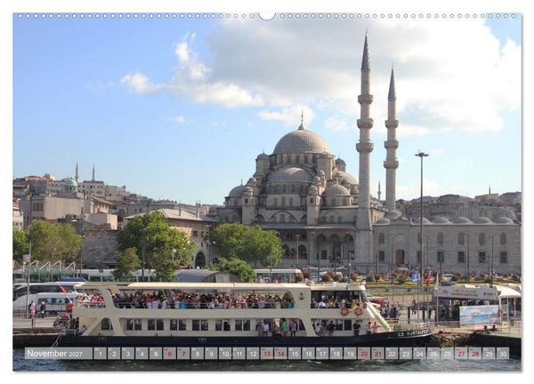 Produktbild: Moscheen in Istanbul. Rund um die Hagia Sophia (hochwertiger Premium Wandkalender 2027 DIN A2 quer), Kunstdruck in Hochglanz