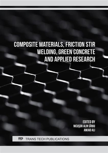 Produktbild: Composite Materials, Friction Stir Welding, Green Concrete and Applied Research