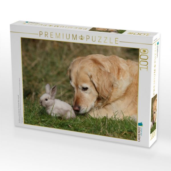 Produktbild: CALVENDO Puzzle Ein Motiv aus dem Kalender Tierkinder klein und s&uuml;&szlig; | 1000 Teile Lege-Gr&ouml;&szlig;e 64x48cm Foto-Puzzle f&uuml;r gl&uuml;ckliche Stunden