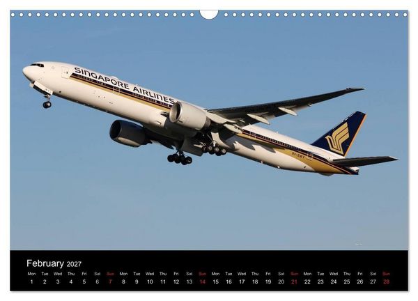 Produktbild: Airliners of the World (Wall Calendar 2027 DIN A3 landscape), CALVENDO 12 Month Wall Calendar