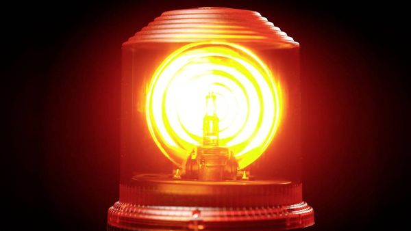 Produktbild: Osram Automotive Rundumleuchte Light Signal Halogen Beacon Light RBL101 24 V &uuml;ber Bordnetz Schraubmontage Orange