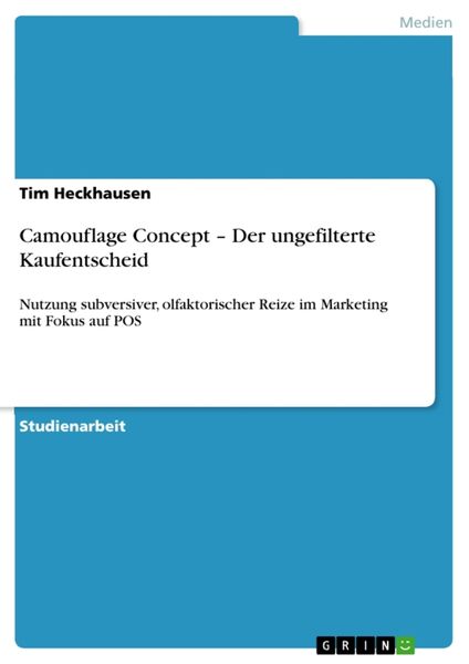 Produktbild: Camouflage Concept - Der ungefilterte Kaufentscheid