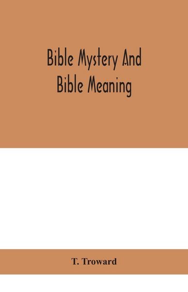 Produktbild: Bible Mystery And Bible Meaning