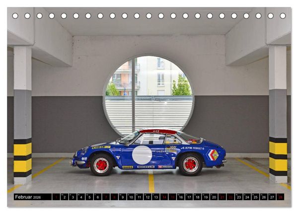Produktbild: Renault Alpine A110 (Tischkalender 2026 DIN A5 quer), CALVENDO Monatskalender