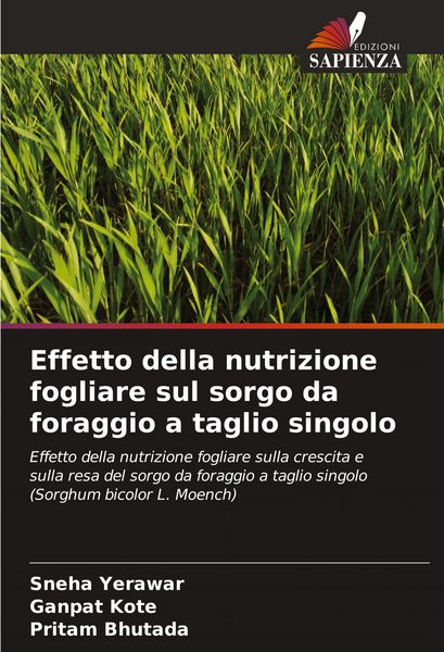 Produktbild: Effetto della nutrizione fogliare sul sorgo da foraggio a taglio singolo